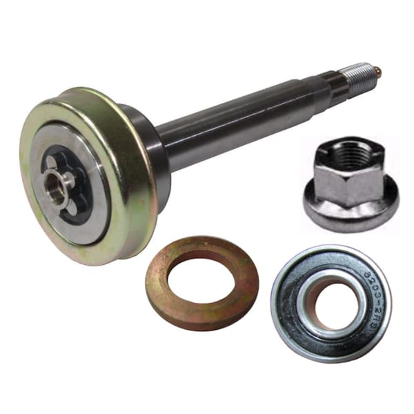 Aic Replacement Parts Spindle Shaft Assembly w Bearing 187291 192872 Fits Husqvarna LS GLS GTH LGT YTH 187291-BRGNUTWASHER - main